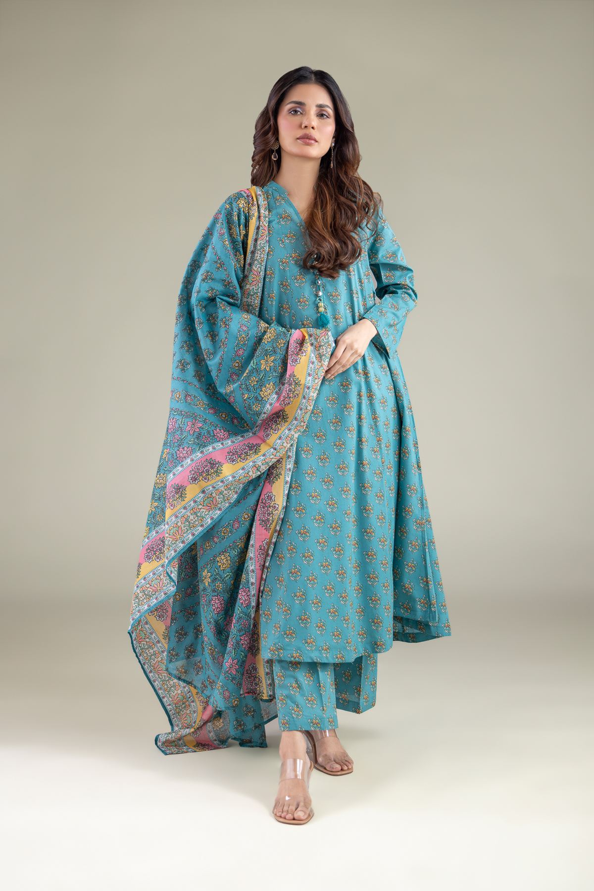 Floral Dupatta