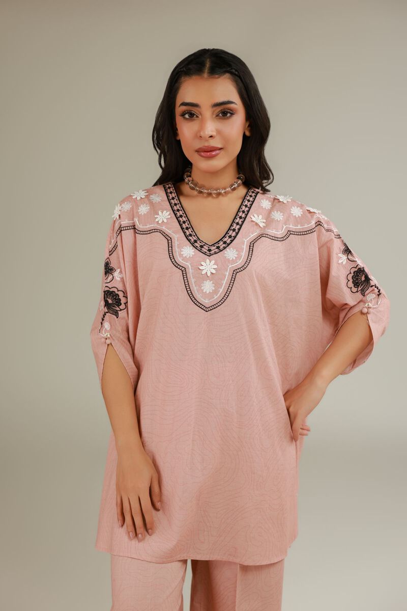 Floral Cotton Kurta