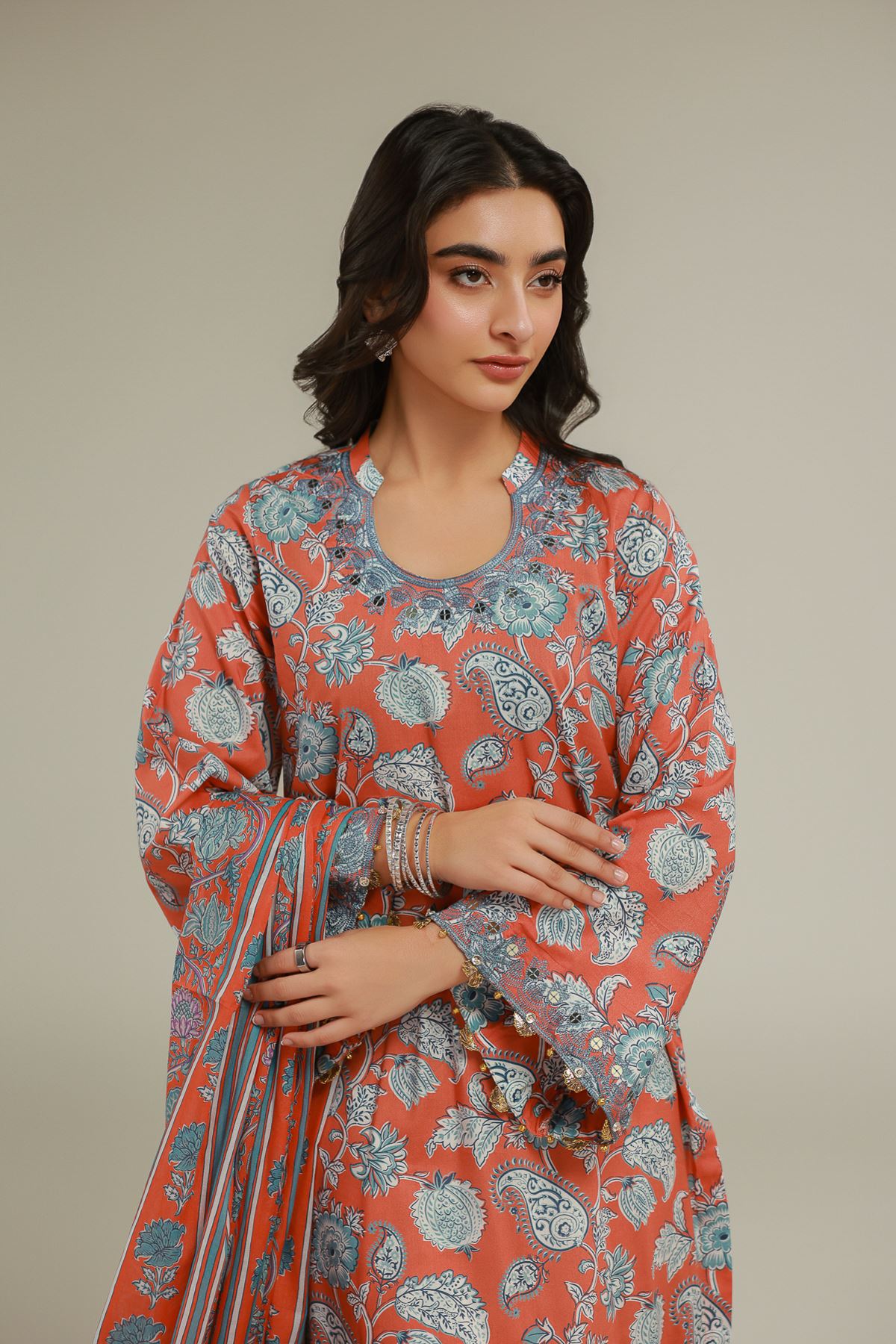 Printed Lawn Dupatta