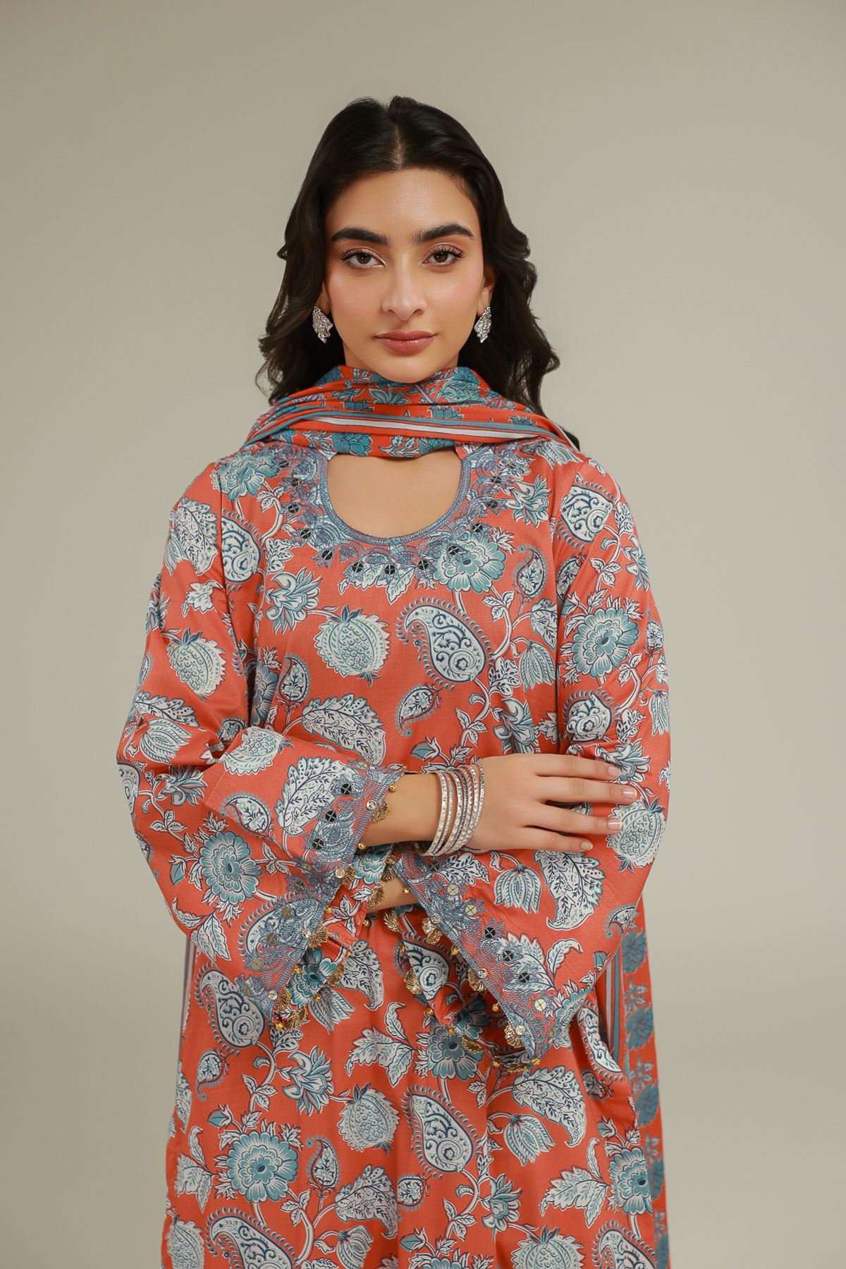Printed Lawn Dupatta