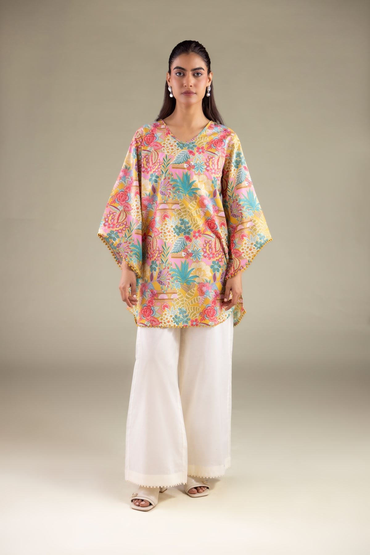 V-Neck Kurta