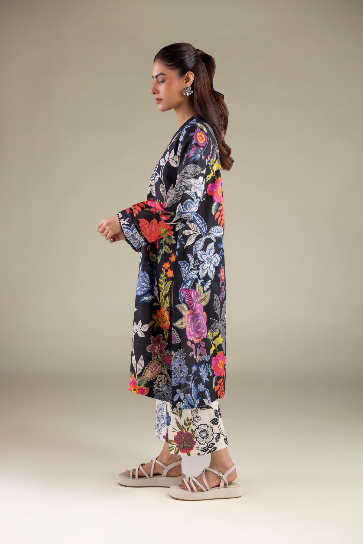 Summer Floral Pants