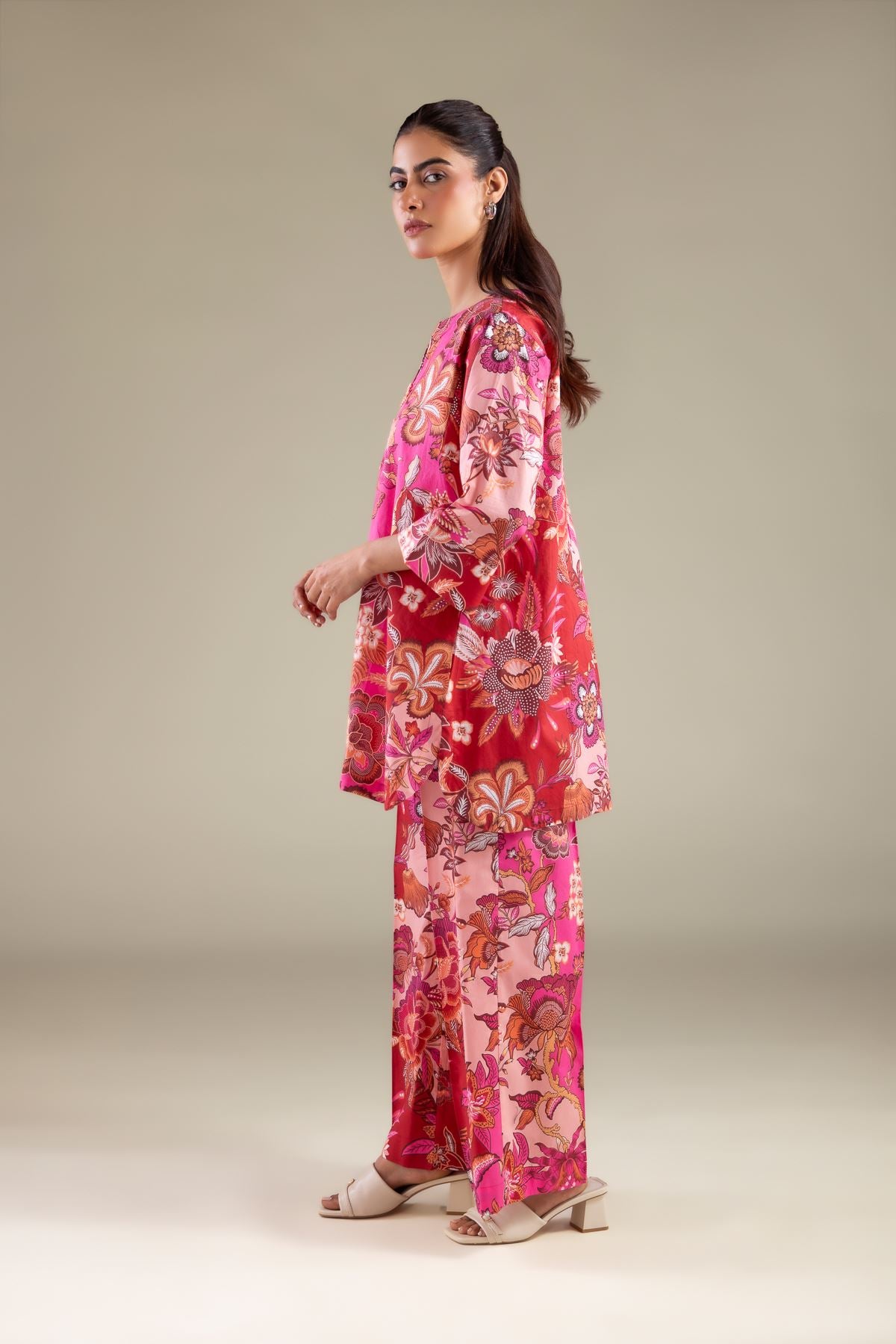 Floral Relaxed Pants