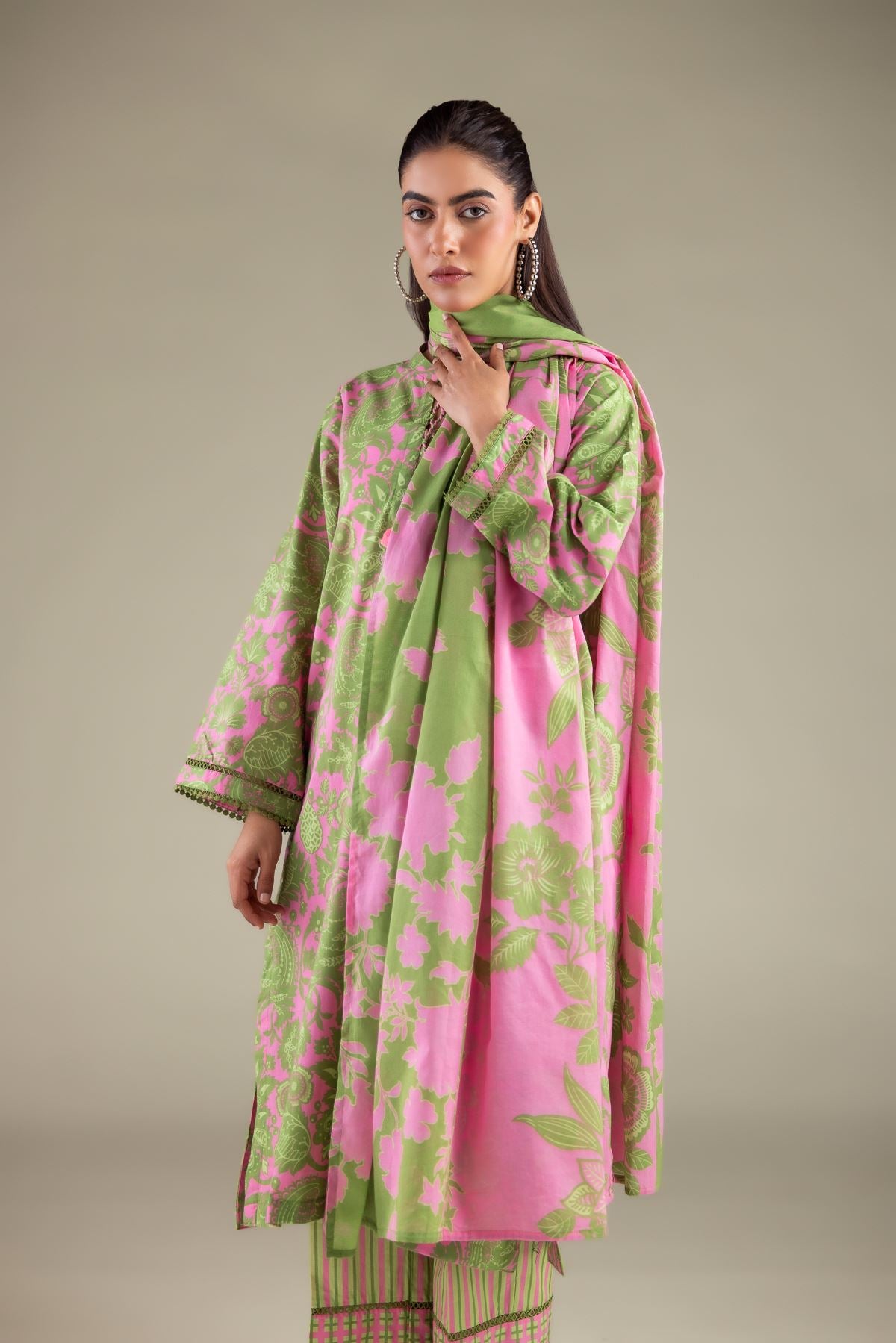 Floral Summer Dupatta
