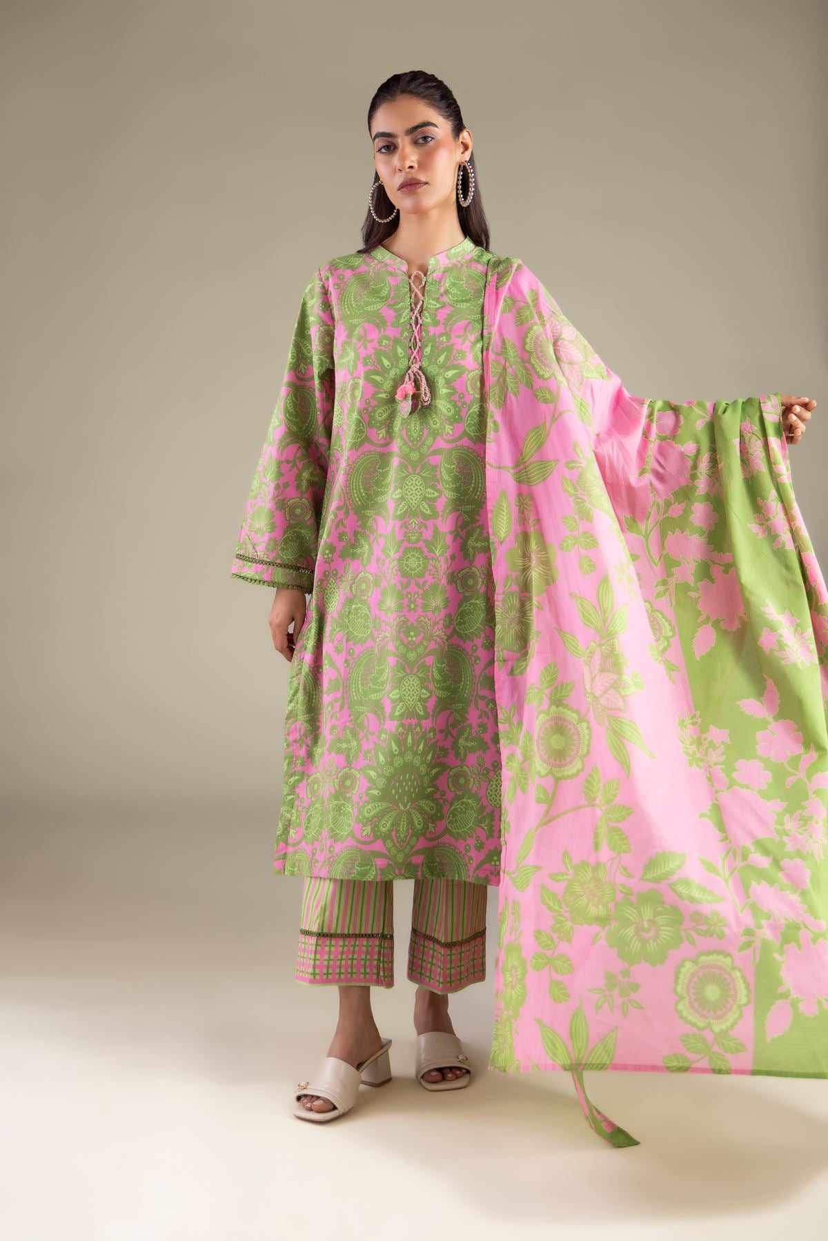 Floral Summer Dupatta