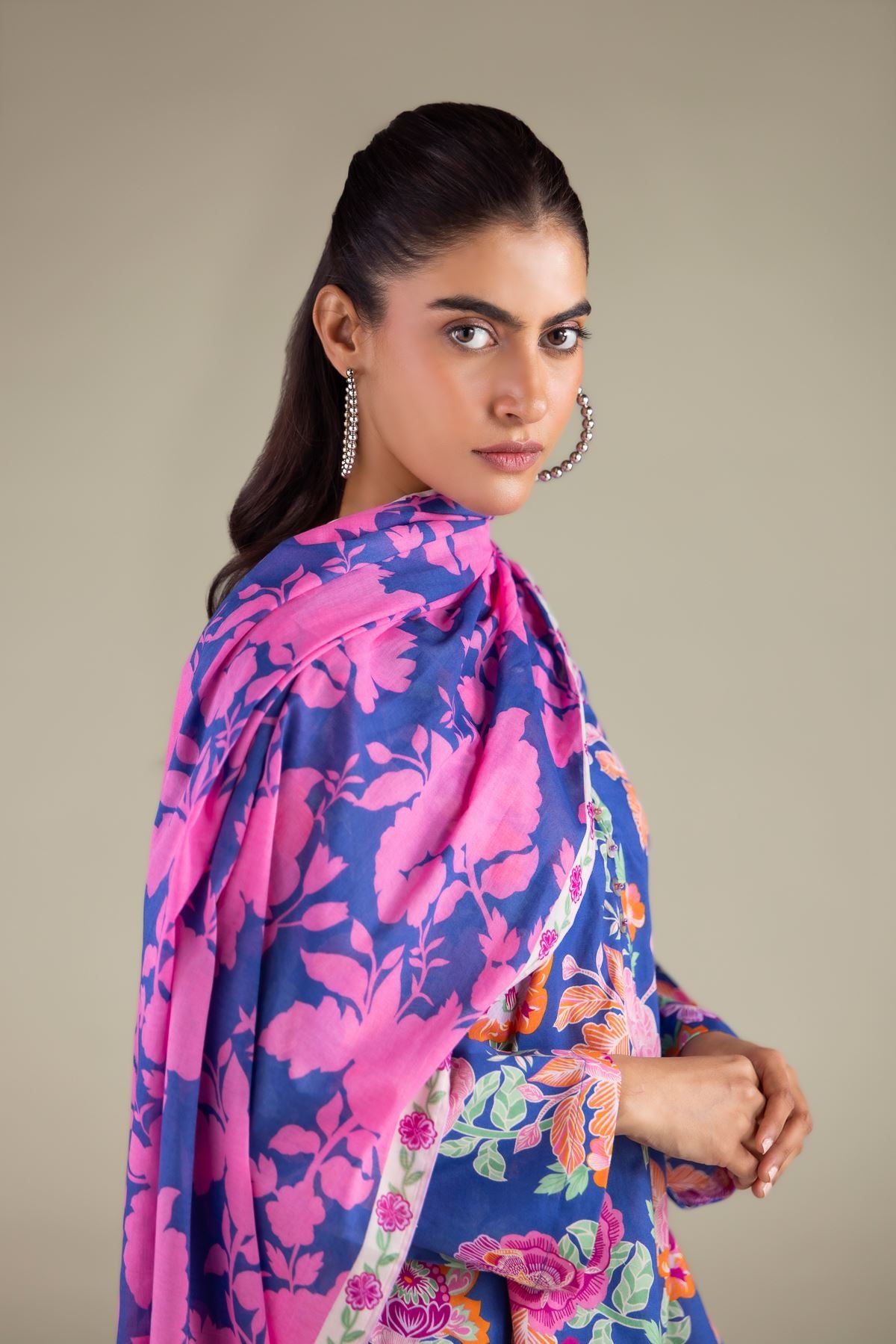 Floral Summer Dupatta