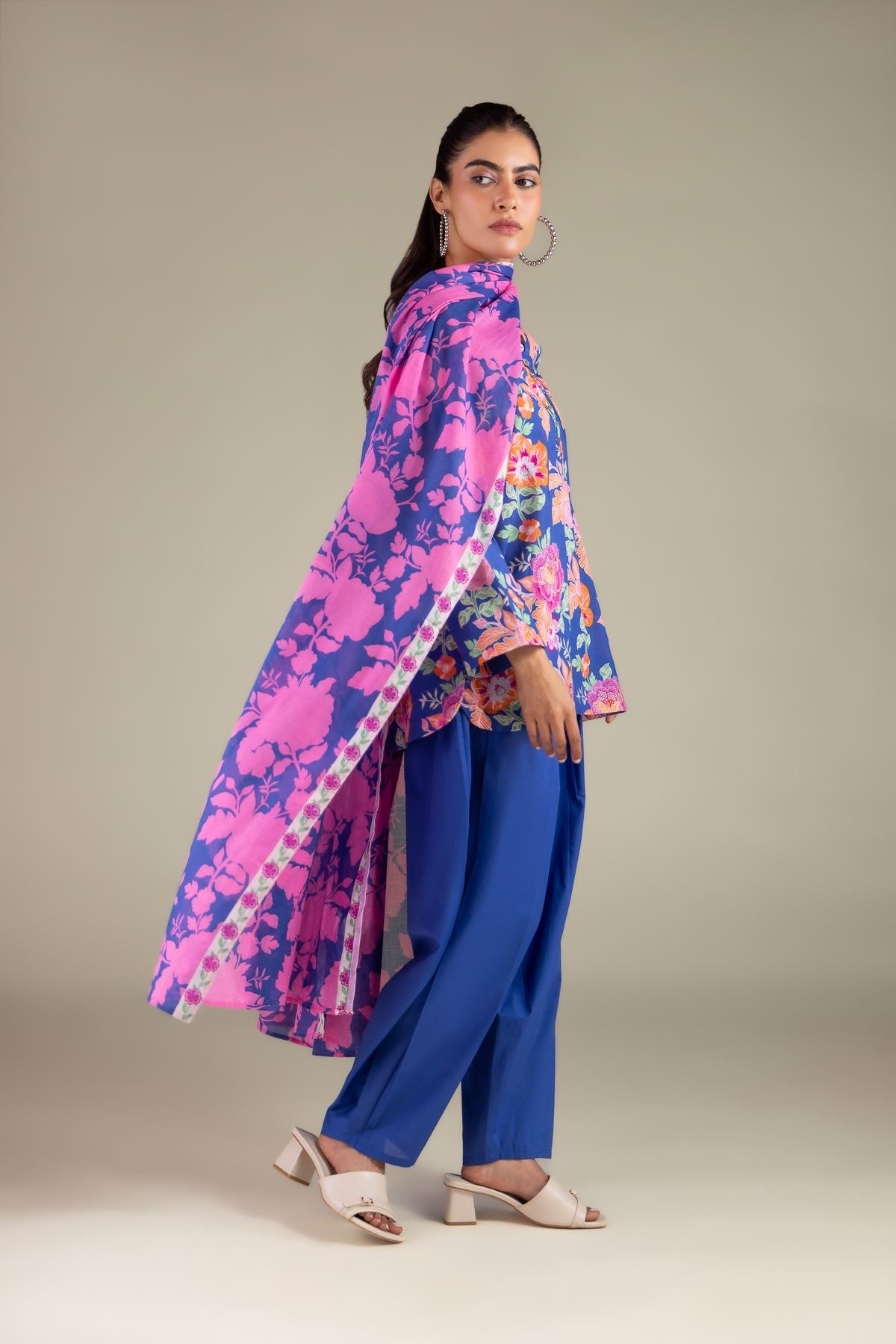Floral Summer Dupatta