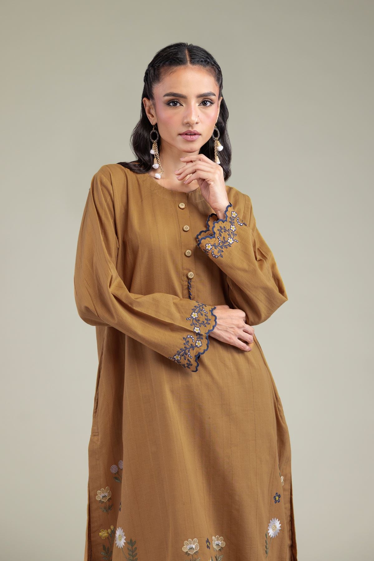 Cotton Longline Kurta