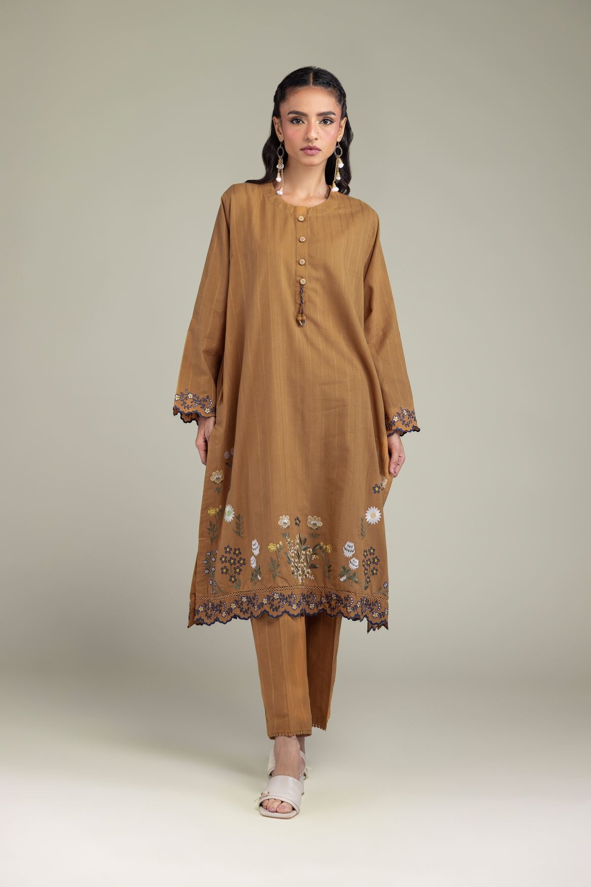 Cotton Longline Kurta