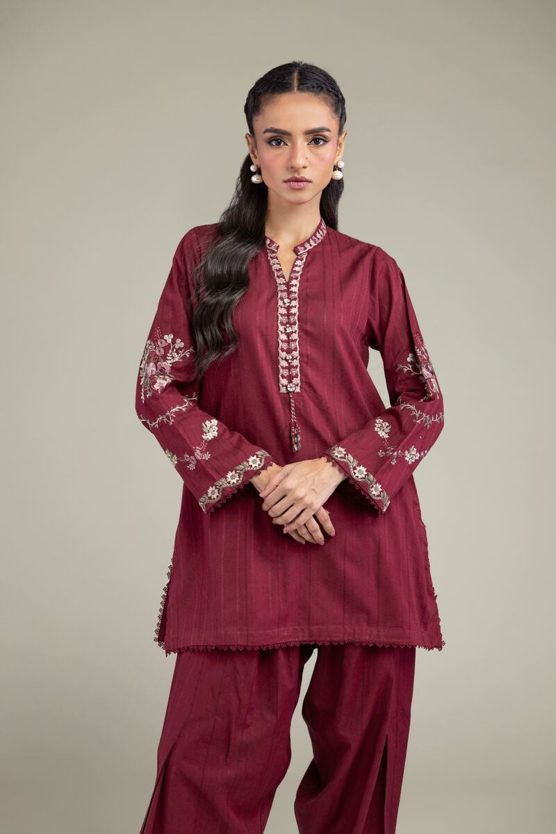 Floral Short Kurta