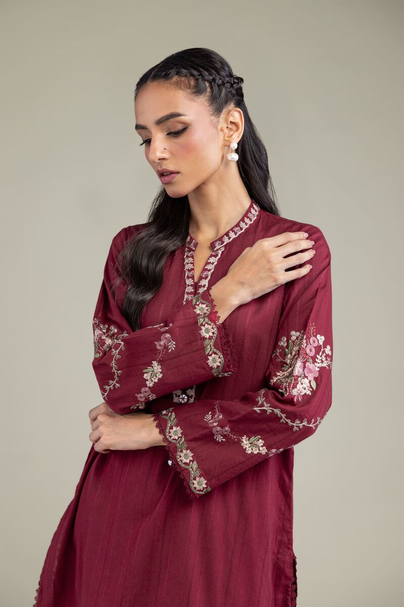 Floral Short Kurta