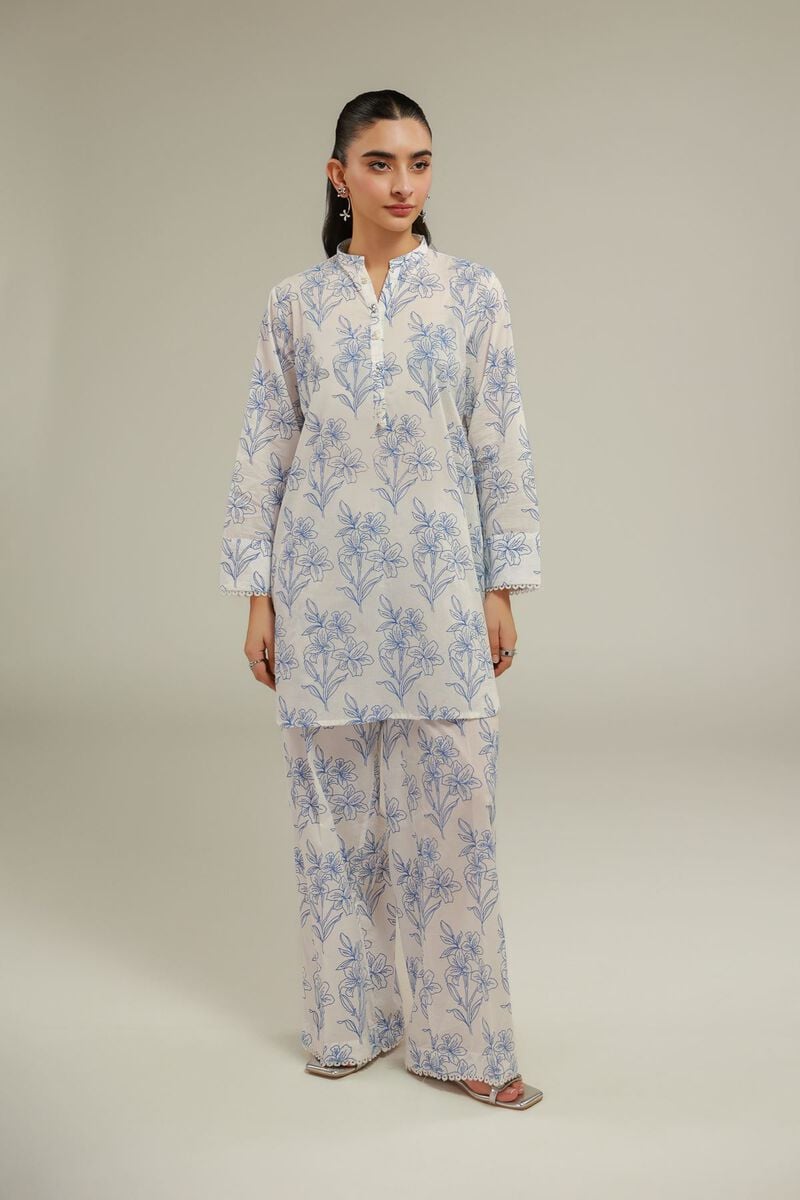 Floral Lace Kurta