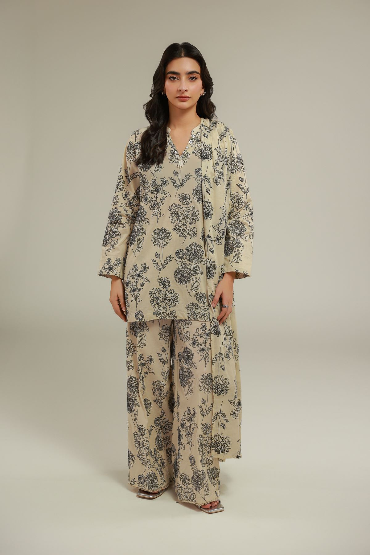 Printed Lawn Dupatta