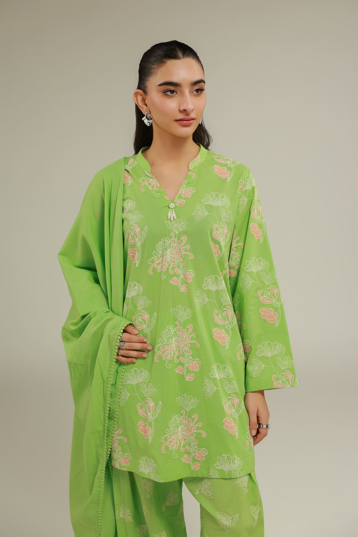 Floral Summer Dupatta