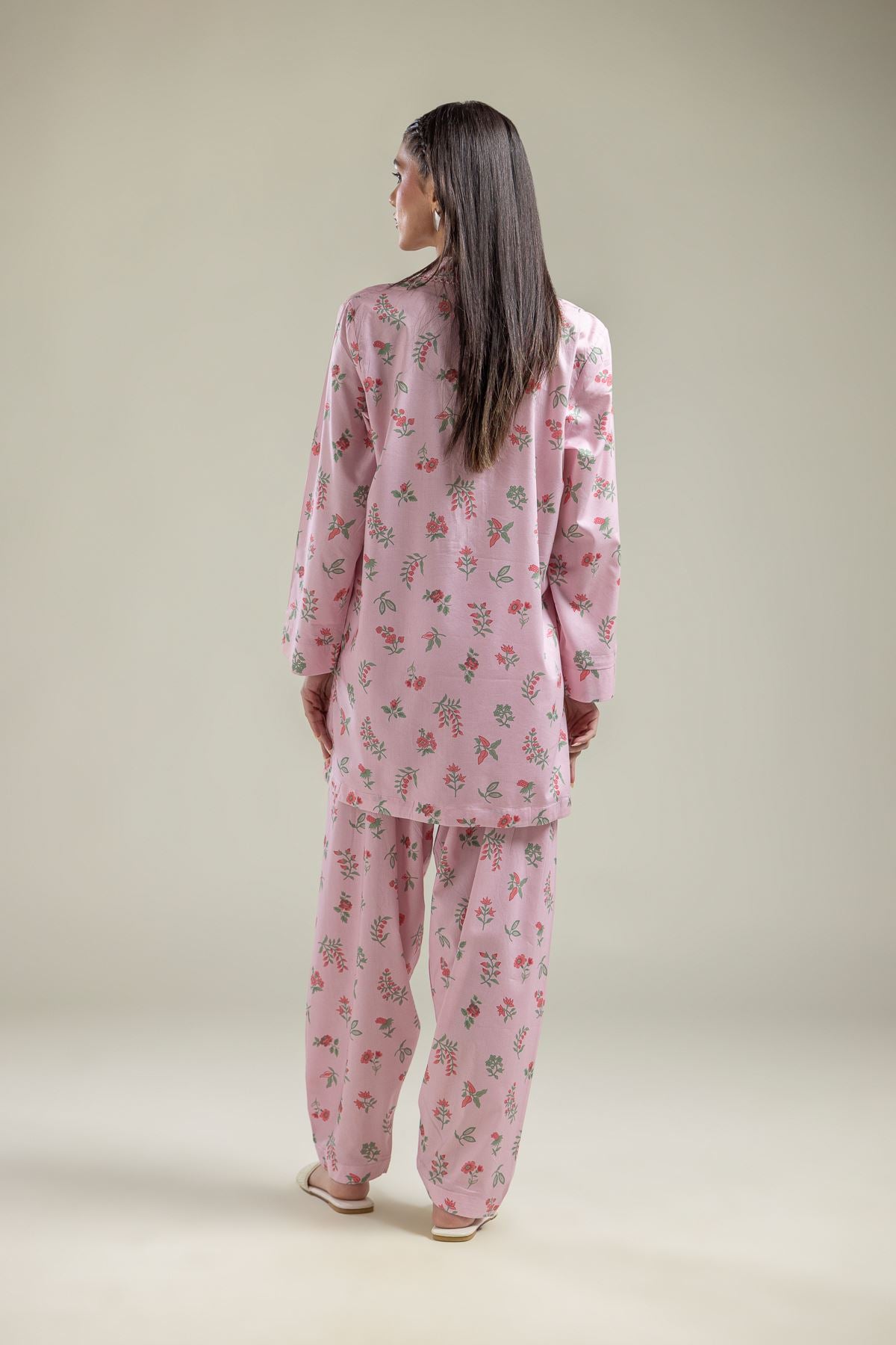 Floral Pink Kurta