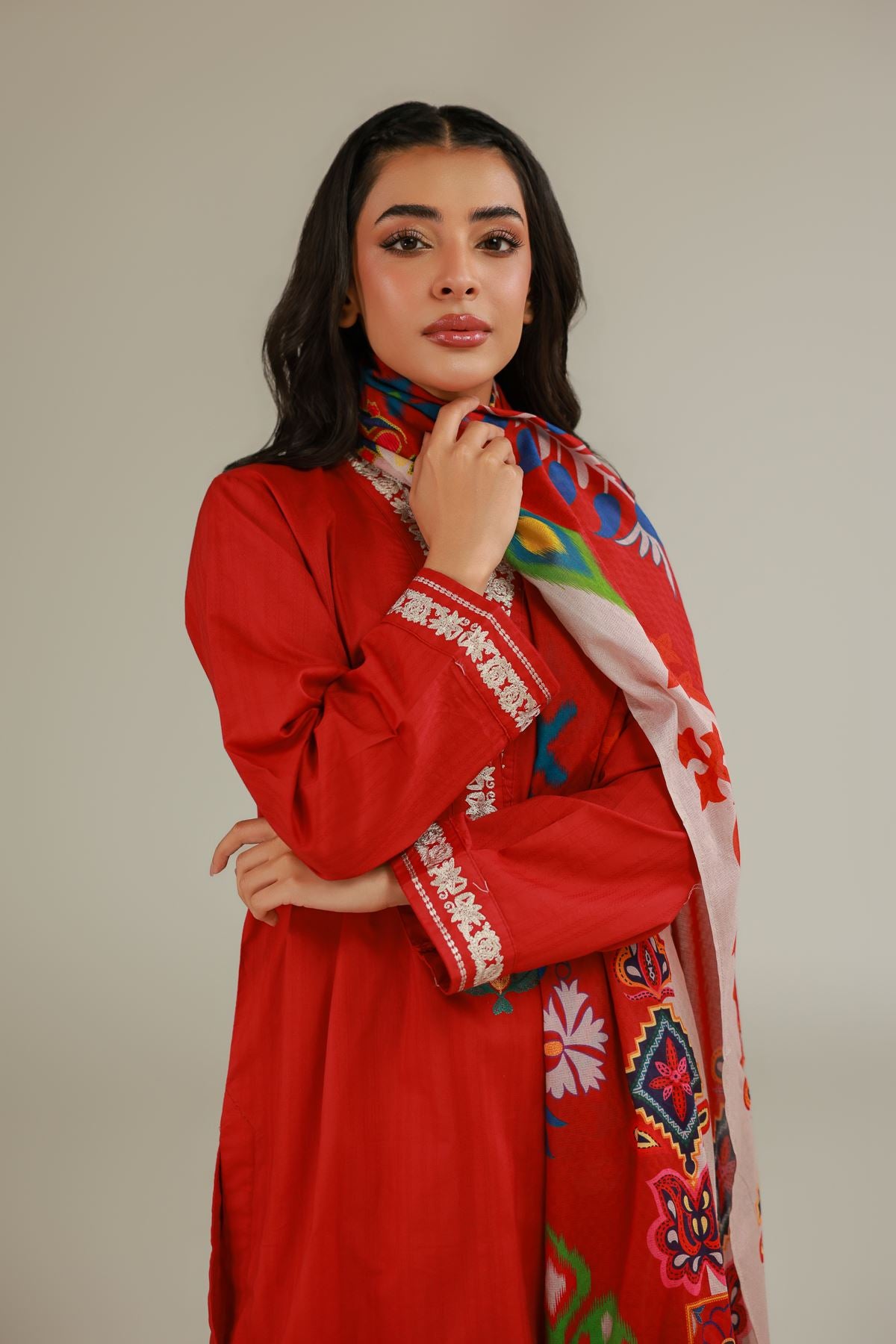 Cotton Net Dupatta