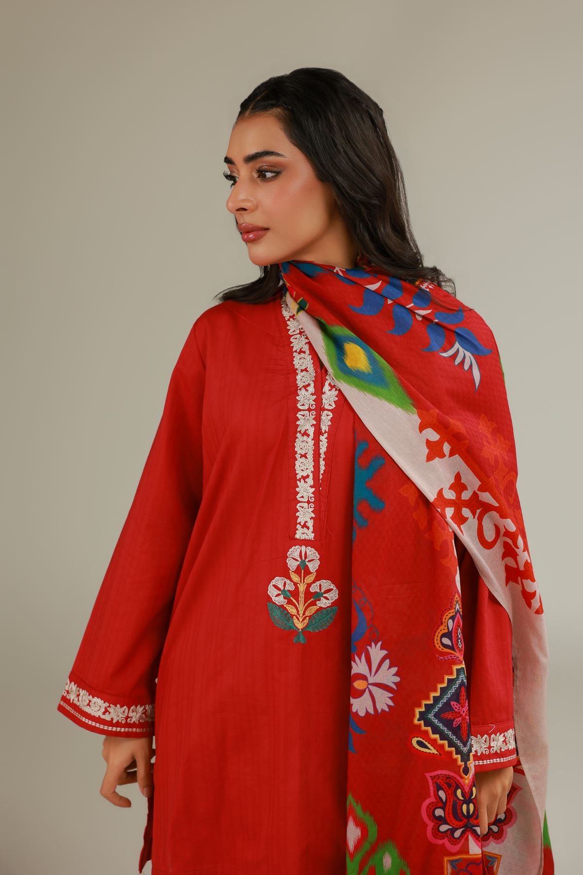 Cotton Net Dupatta
