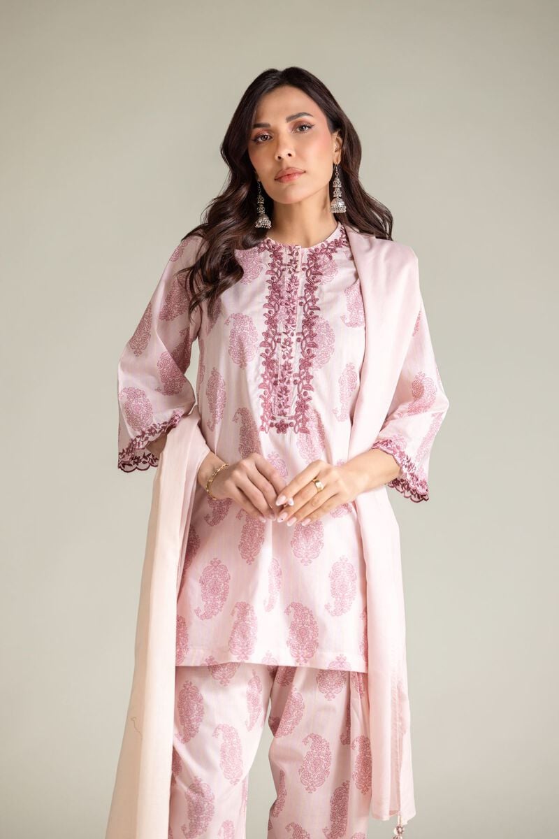 Paisley Pink Shalwar