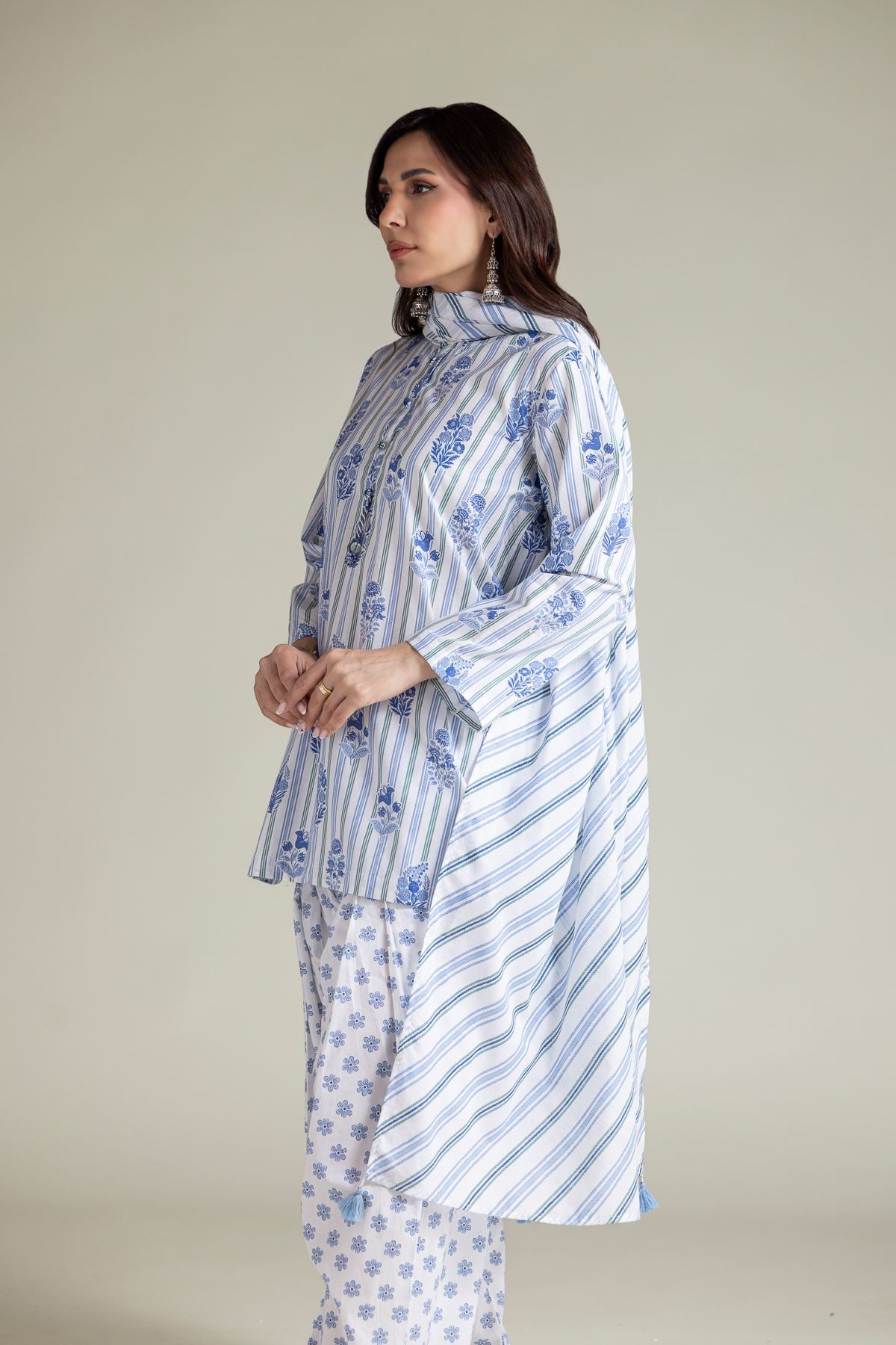 White Lawn Dupatta