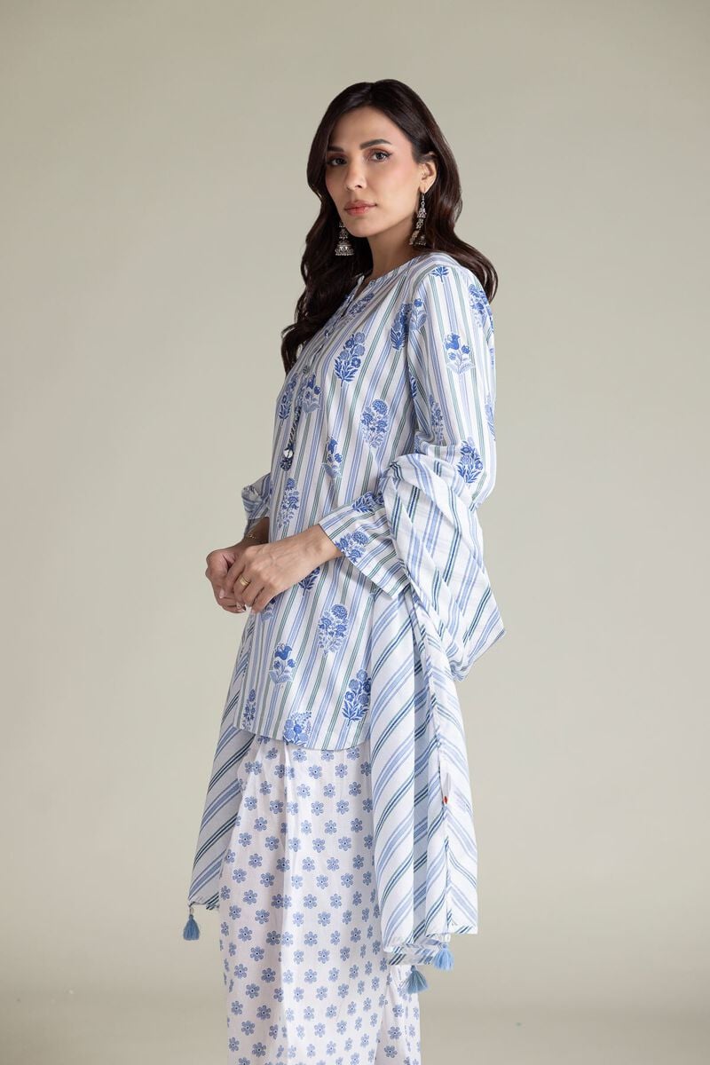 White Lawn Dupatta