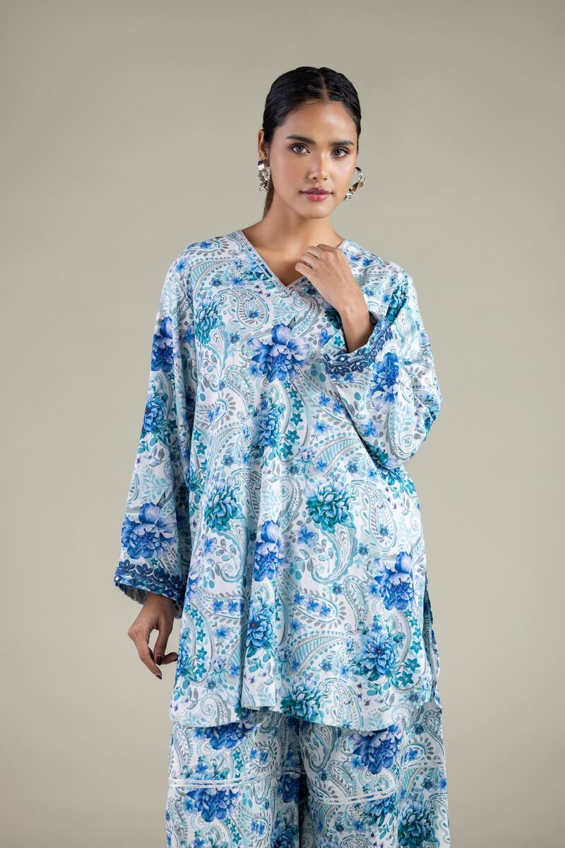 Relaxed Floral Pants