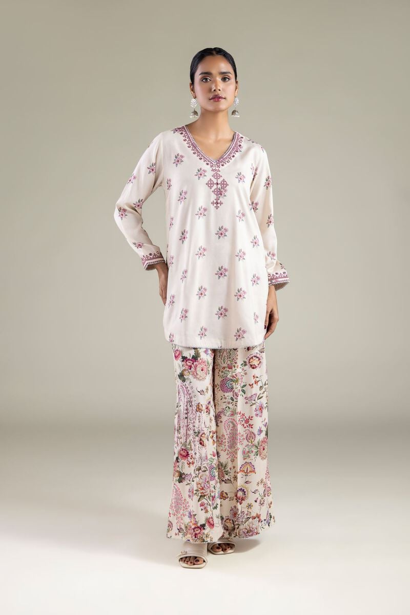 Relaxed Paisley Pants