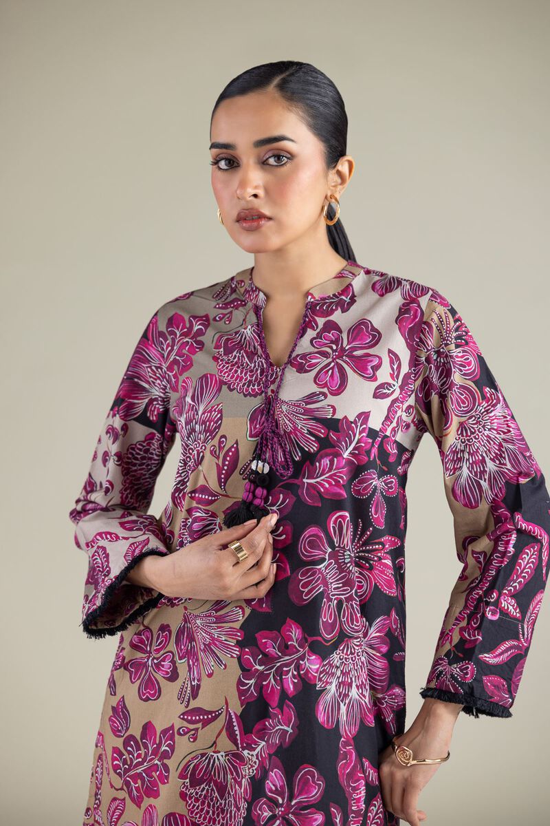 Floral Cambric Kurta
