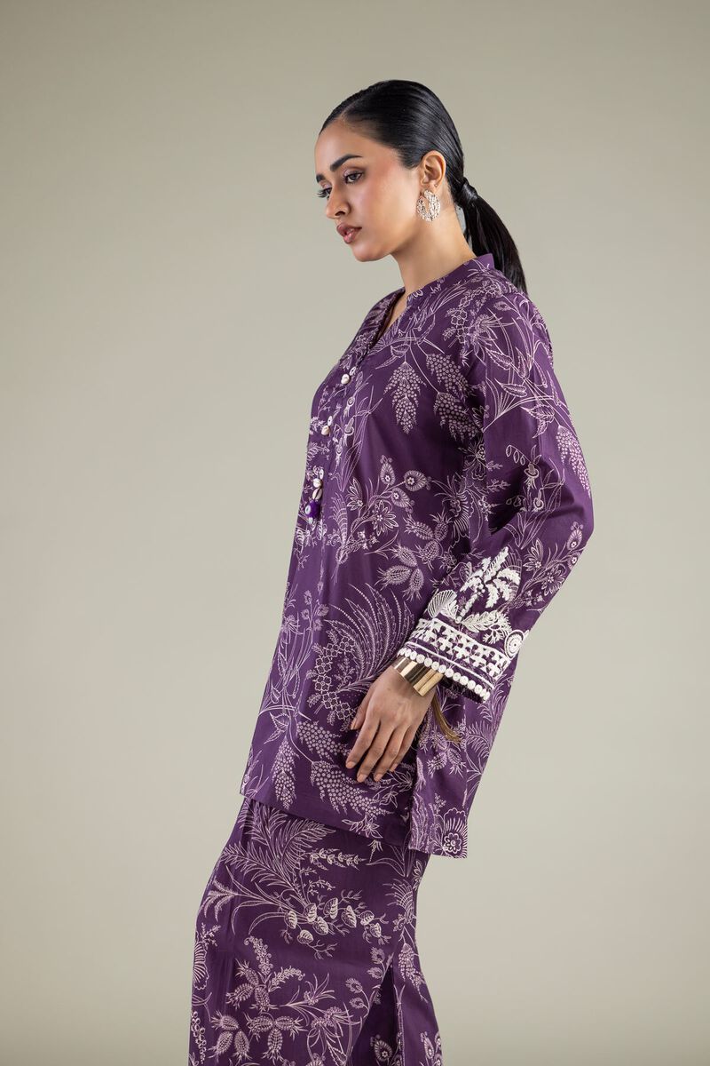 Floral Threadwork Kurta
