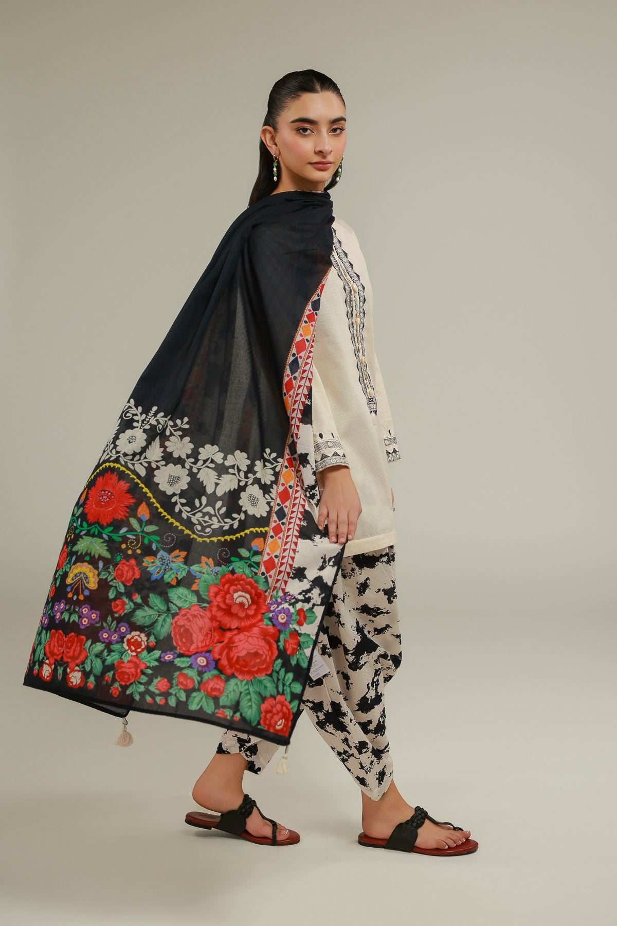 Cotton Net Dupatta