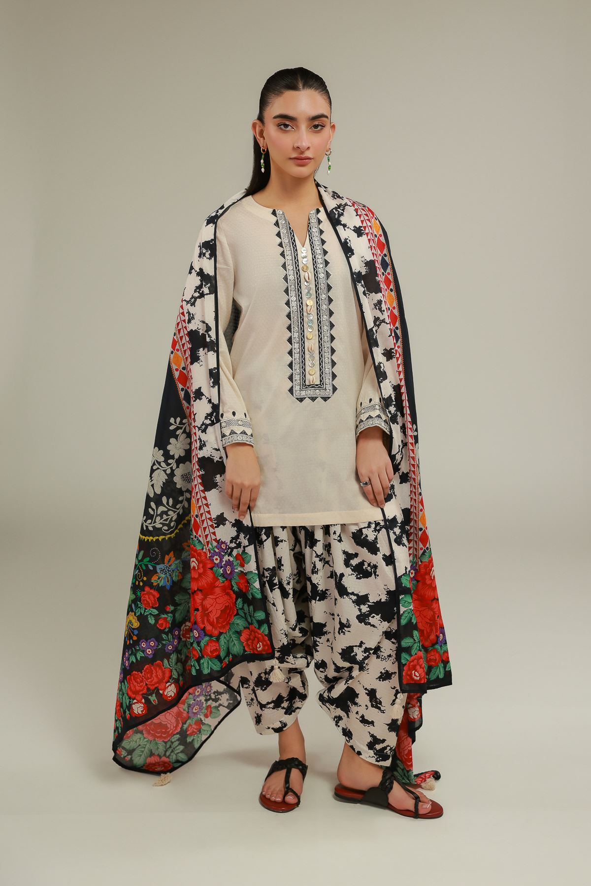 Cotton Net Dupatta