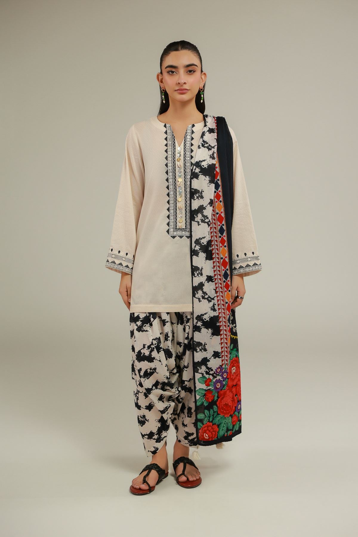 Cotton Net Dupatta