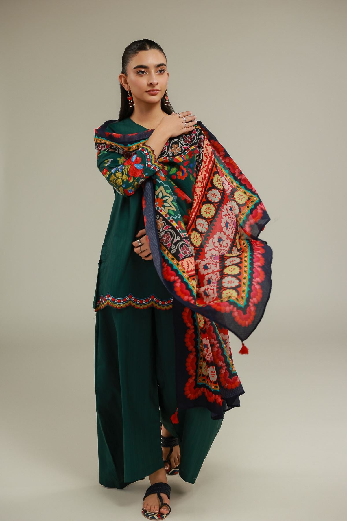 Cotton Net Dupatta