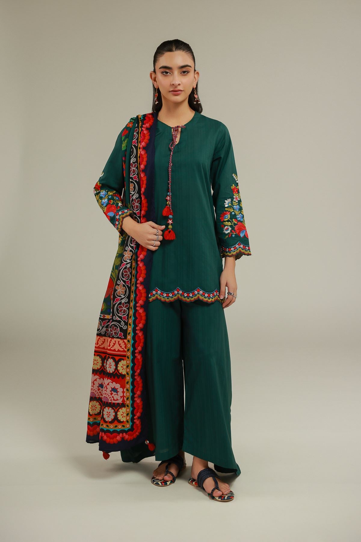 Cotton Net Dupatta
