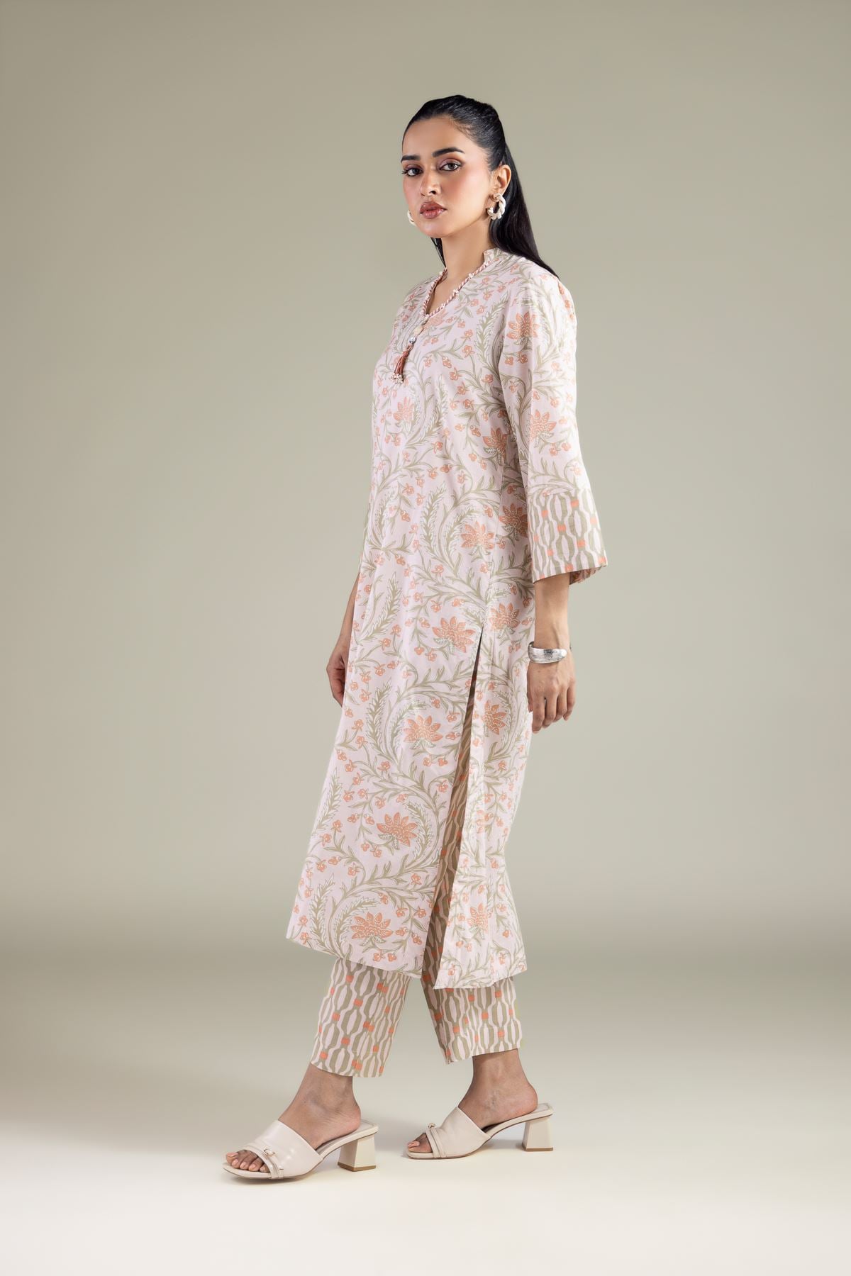 Printed Cambric Pants
