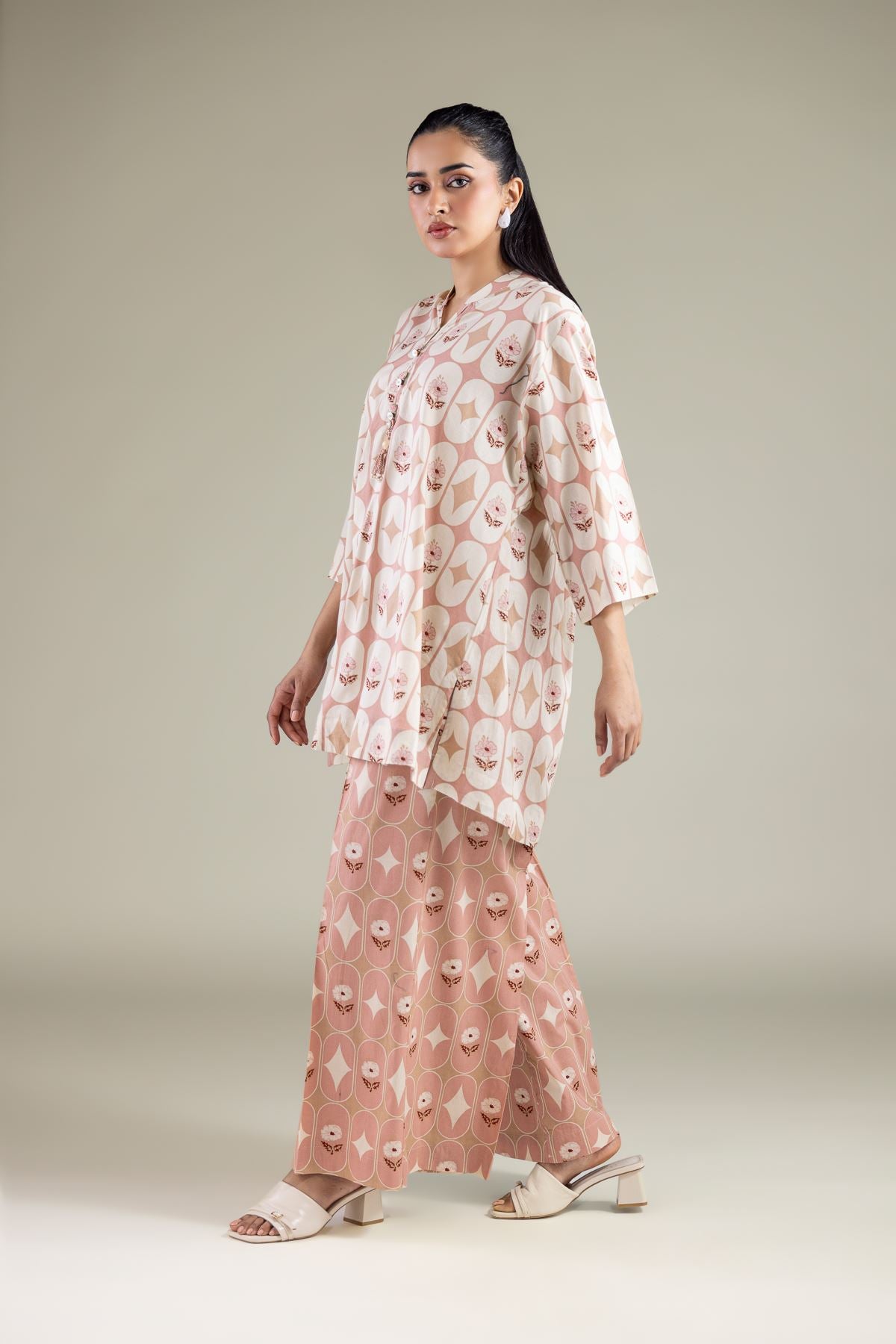 Floral Cambric Pants