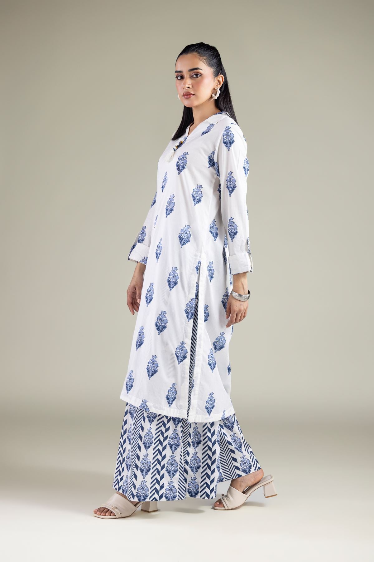 Printed Cambric Pants