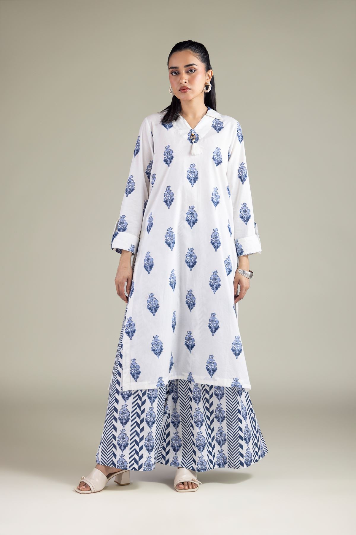 Printed Cambric Pants