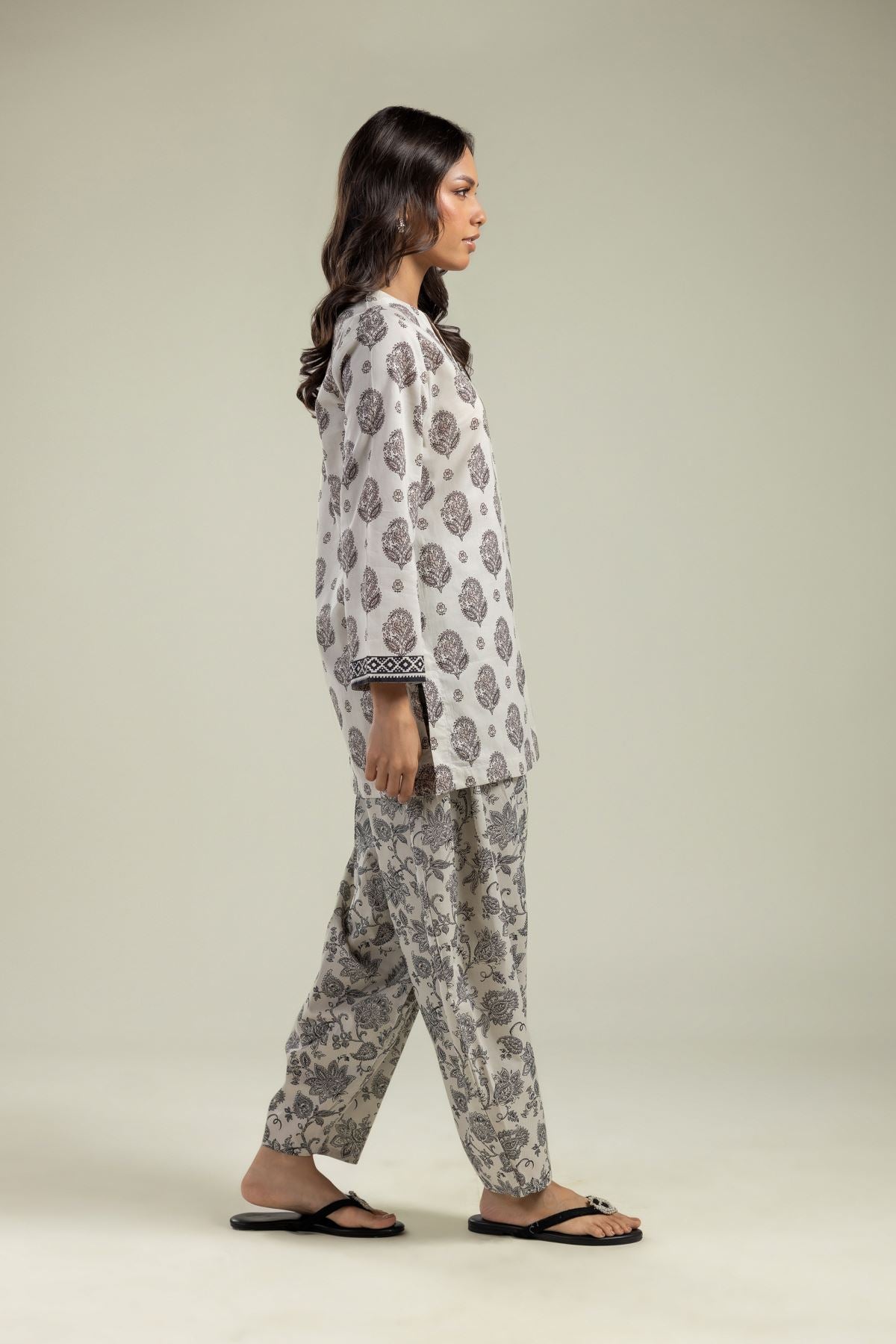 Summer Floral Pants