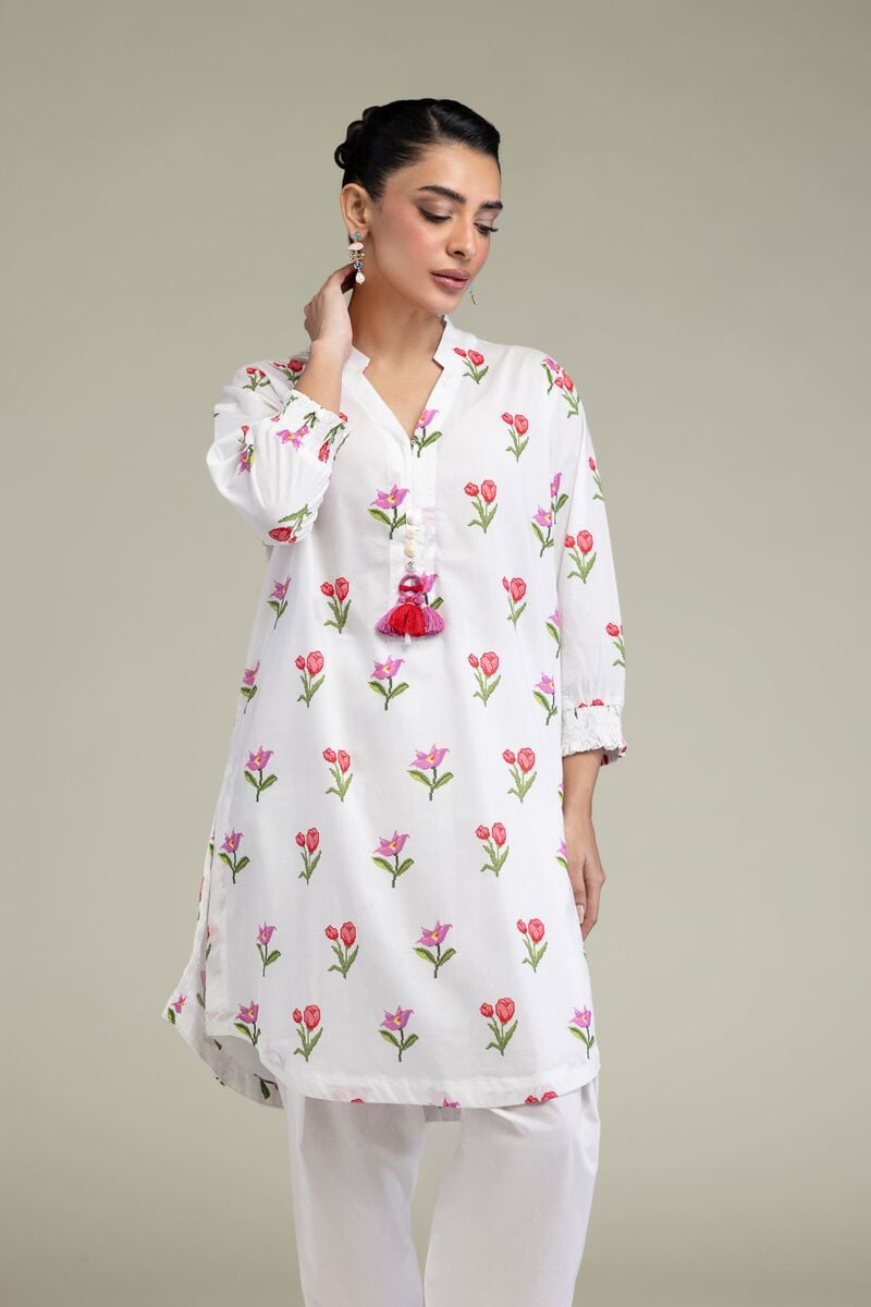 White Cambric Kurta