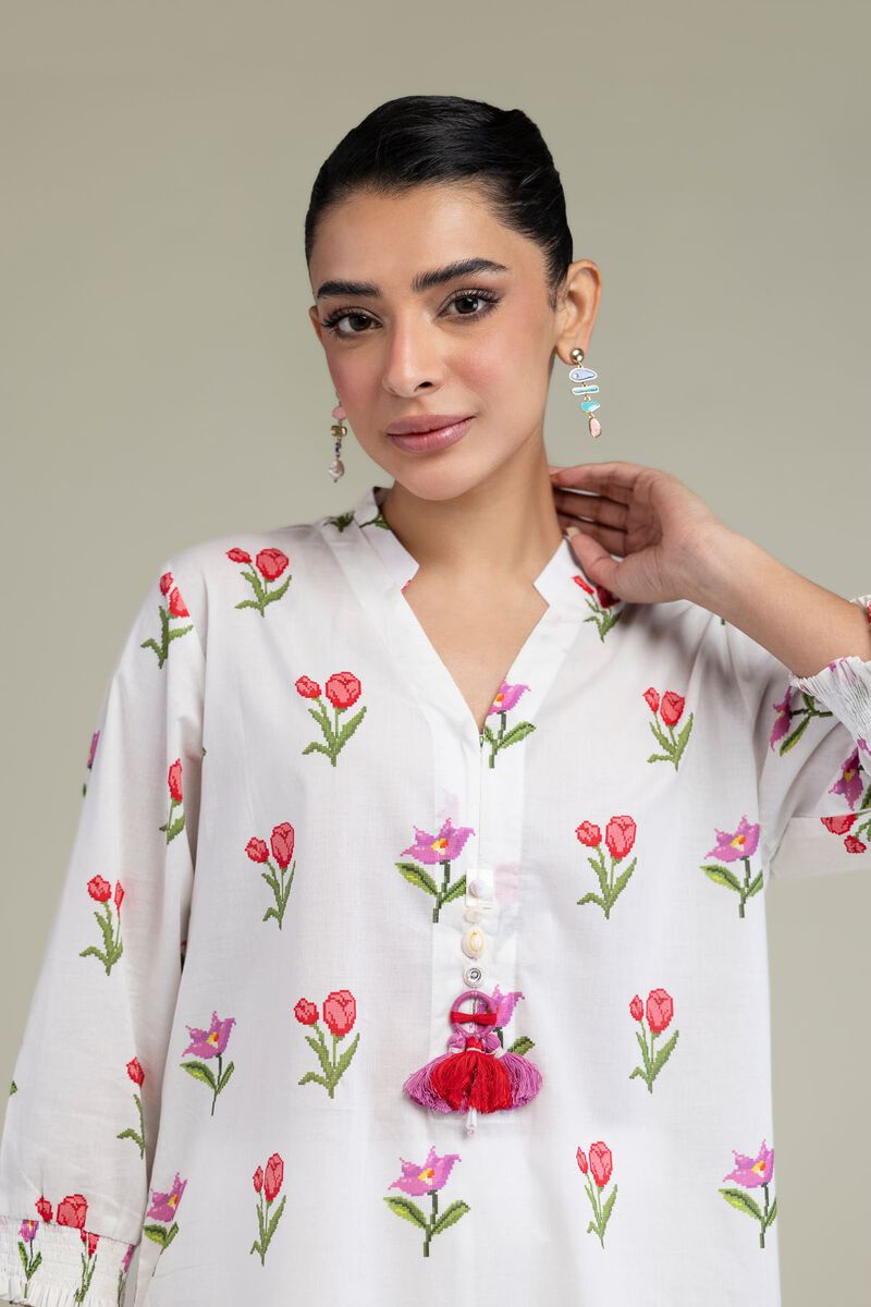 White Cambric Kurta