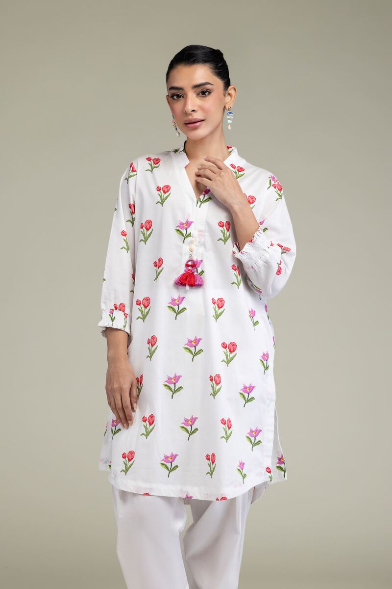 White Cambric Kurta