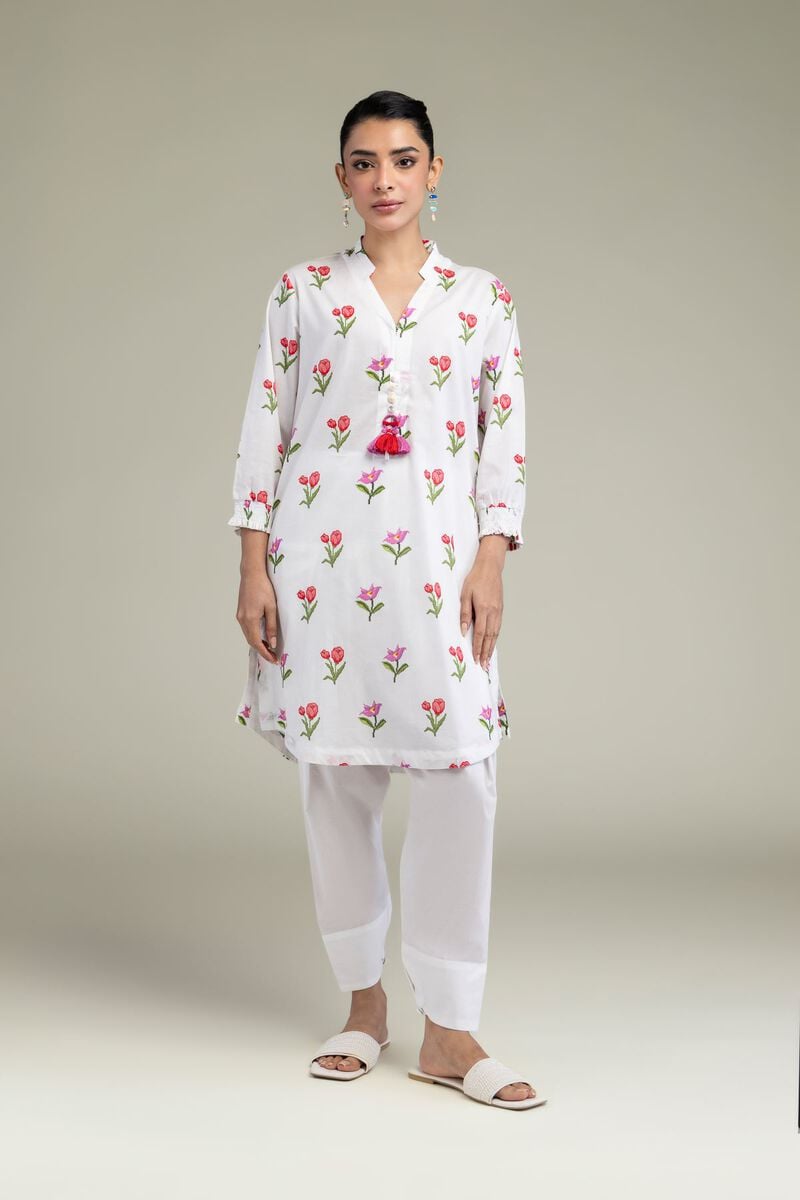 White Cambric Kurta