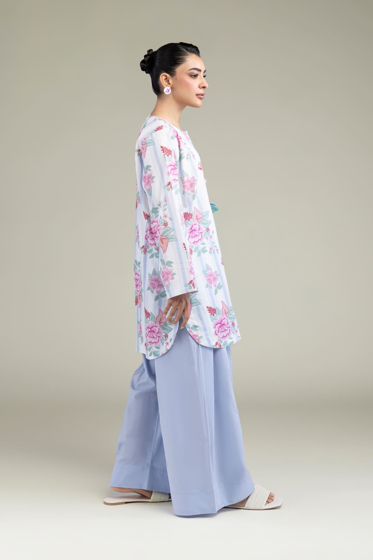 Blue Cambric Pants