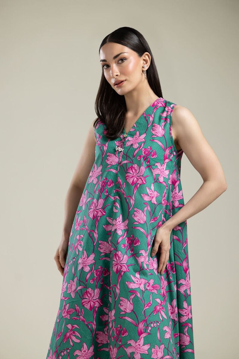 Sleeveless Cotton Kurta
