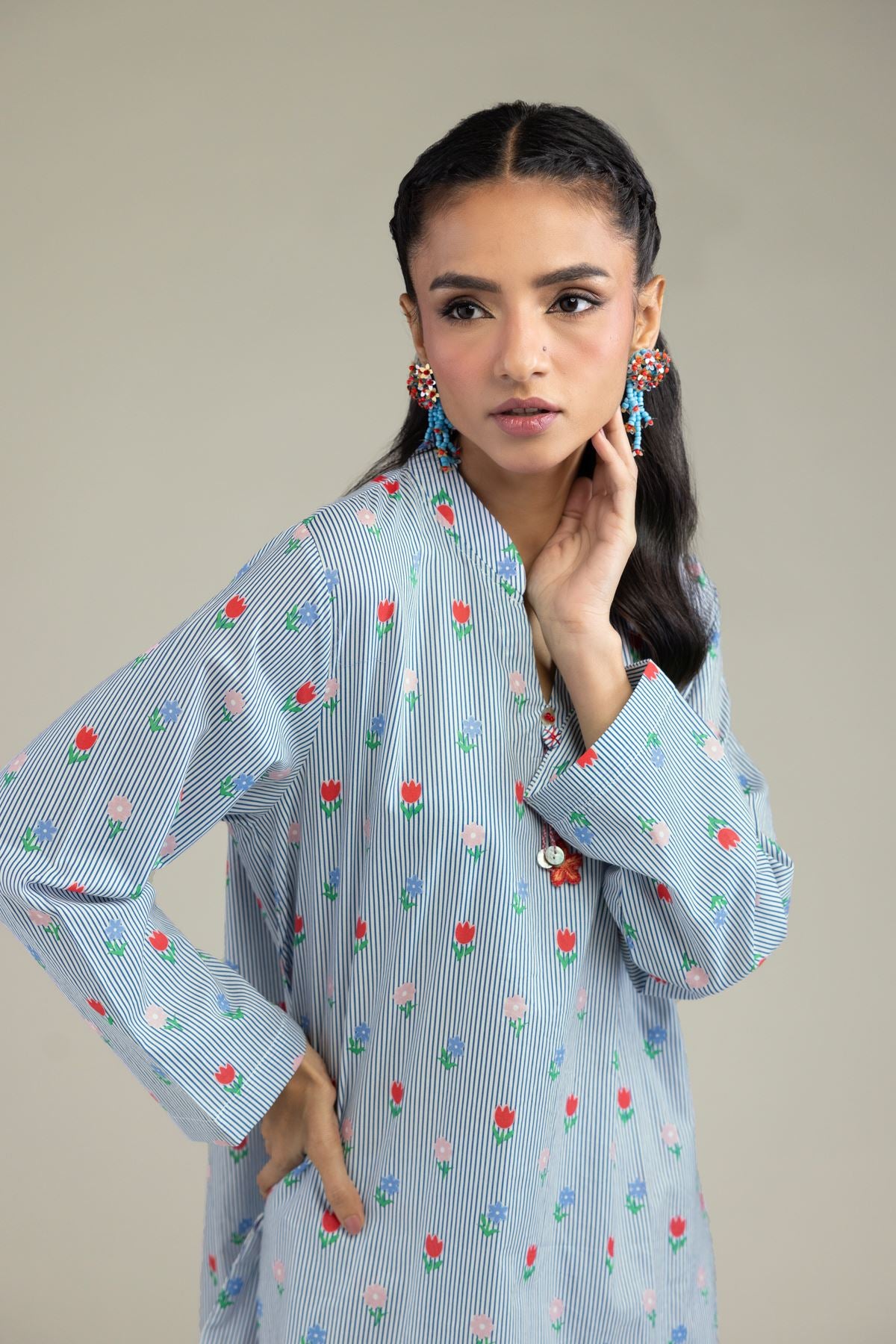 Short Cambric Kurta