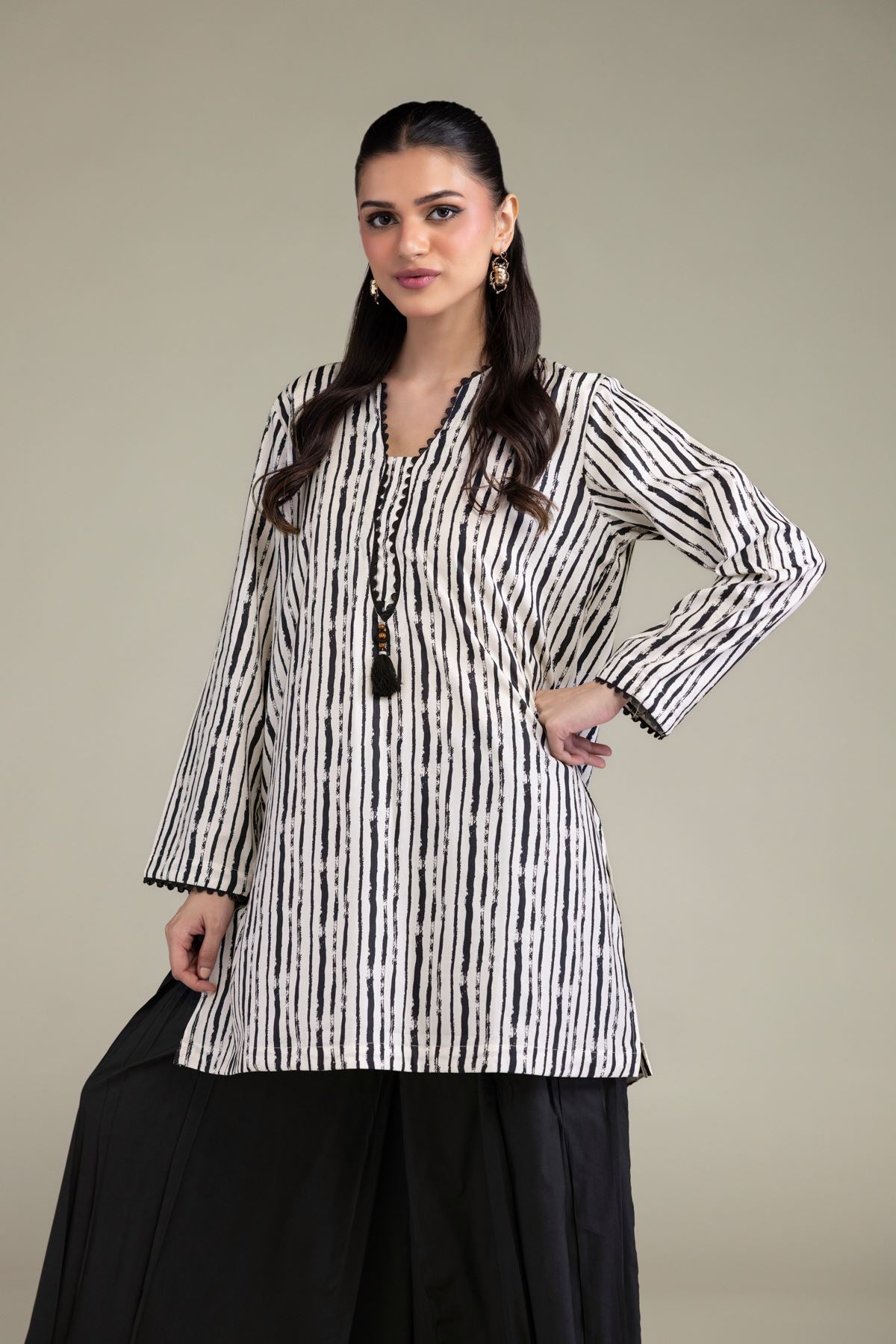 White Cotton Kurta