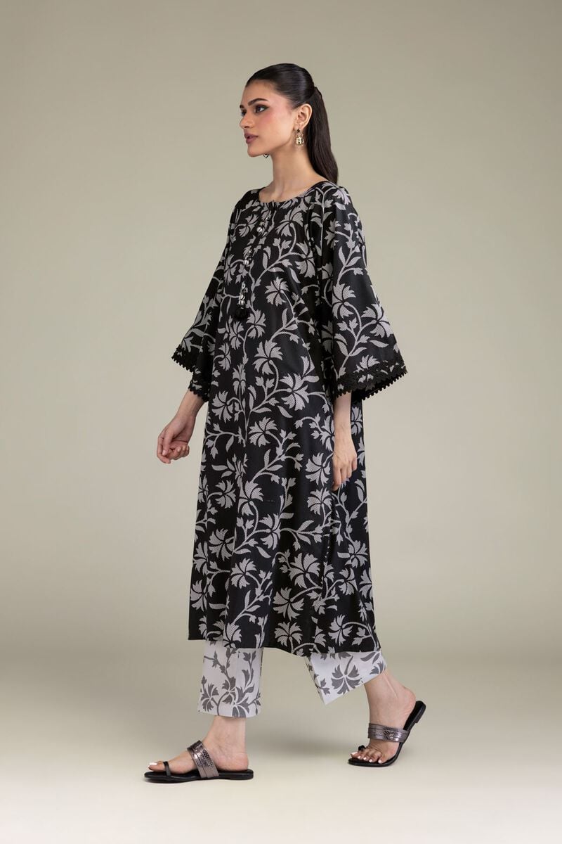 Floral Cotton Pants
