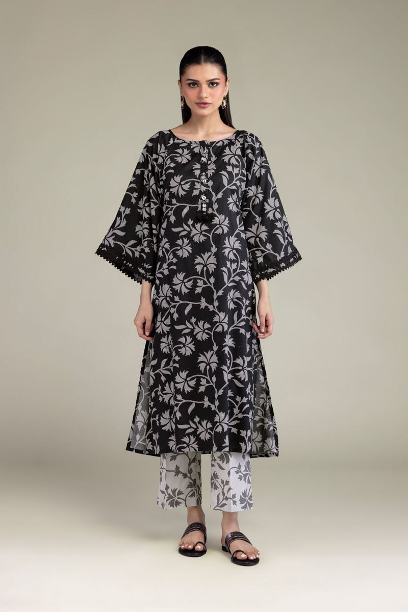 Floral Cotton Pants