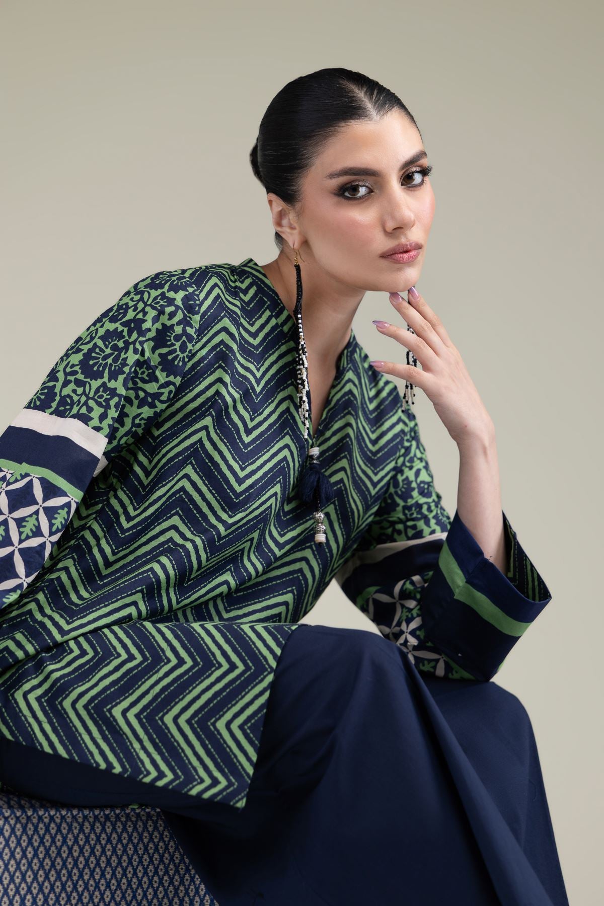 Short Cambric Kurta