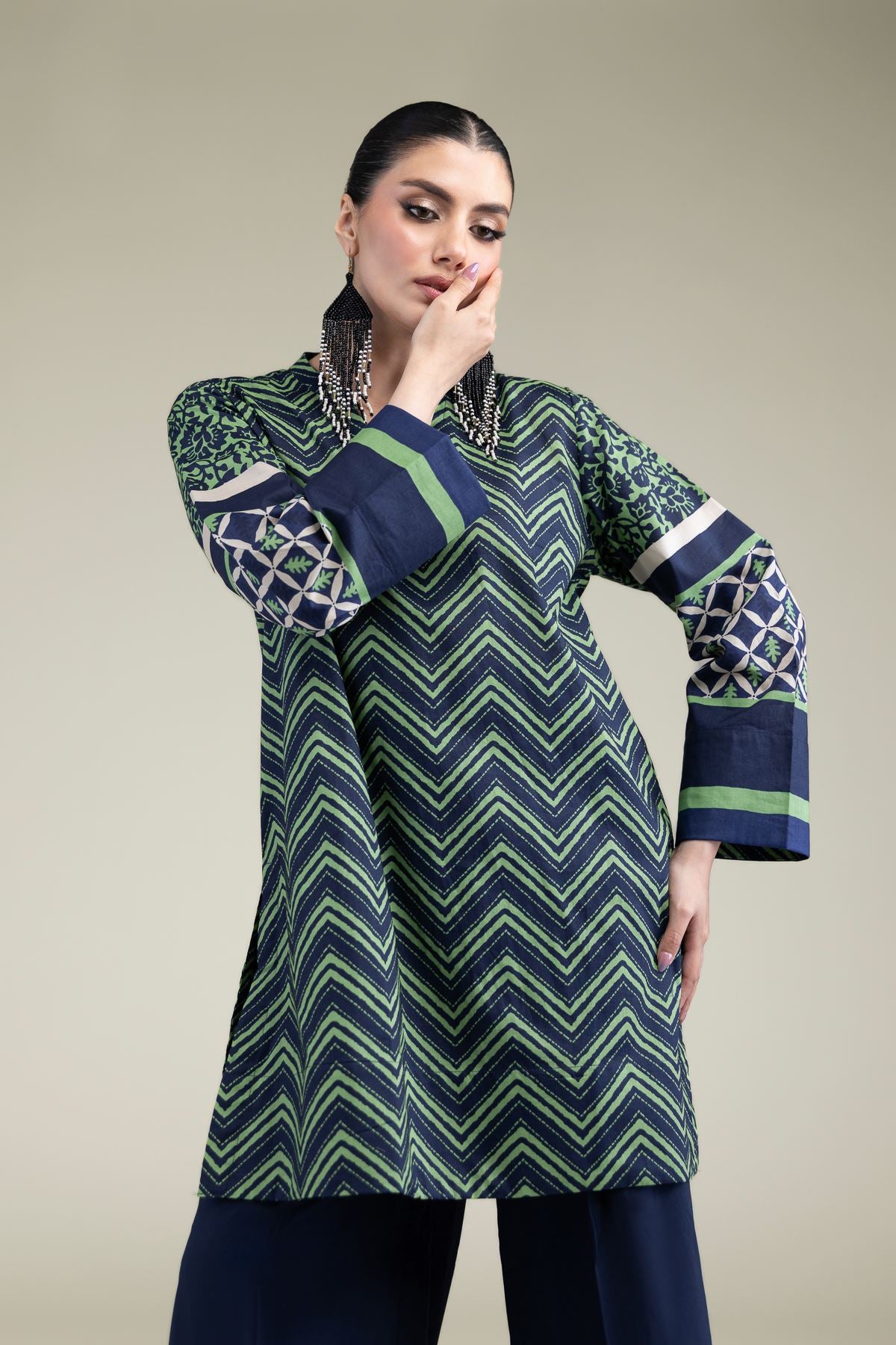 Short Cambric Kurta